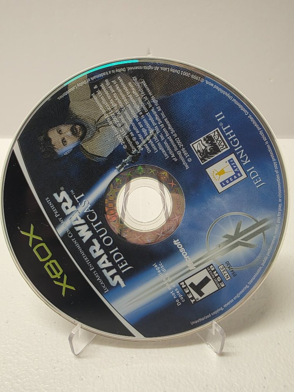 Star Wars Jedi Knight II: Jedi Outcast (Xbox) DISC ONLY